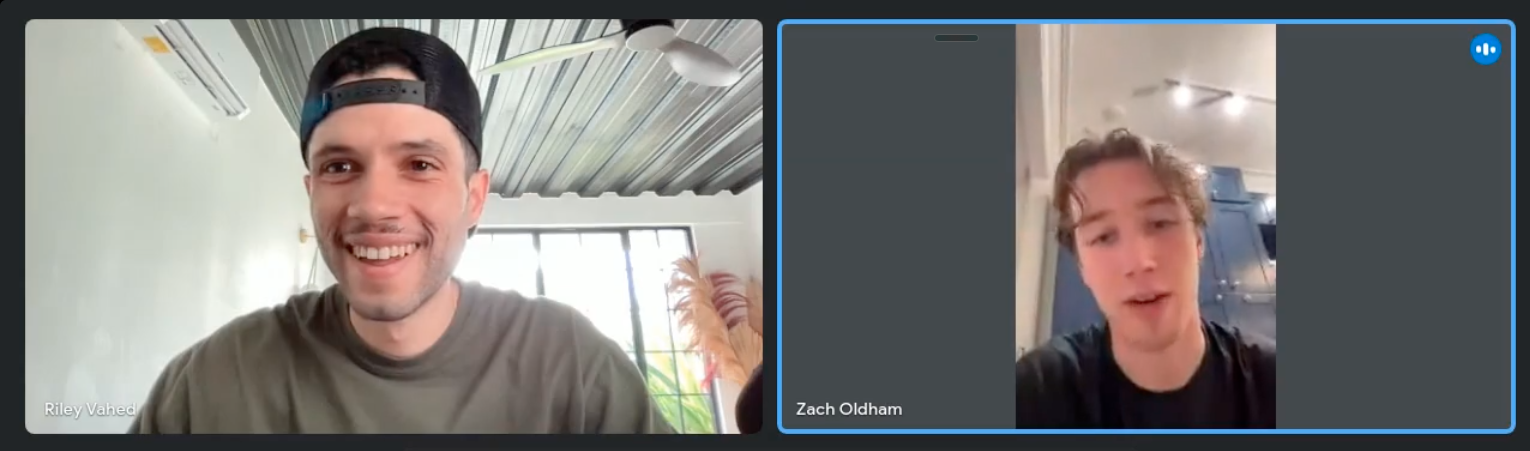 Google Calendar weekly planning view